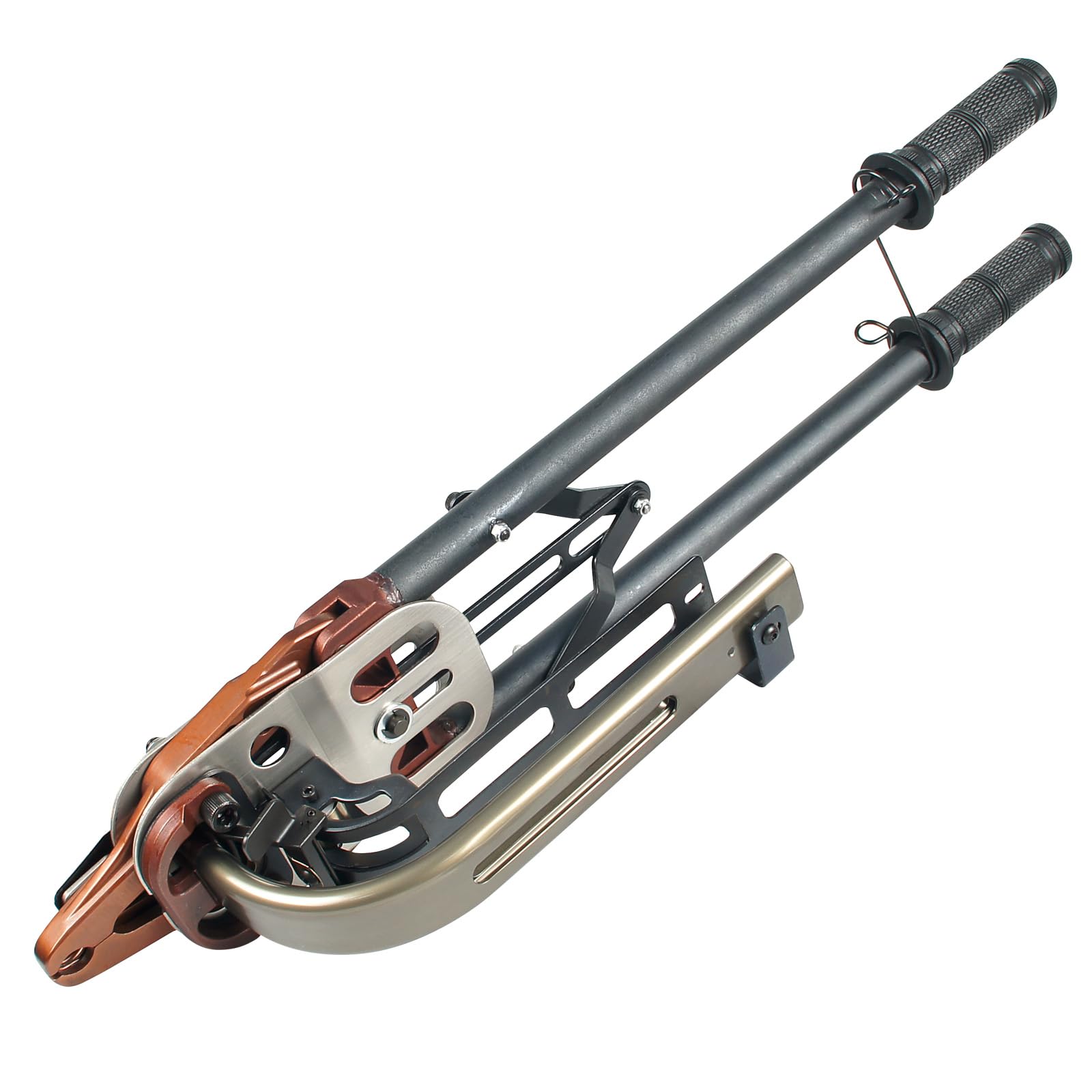 Woodpecker C50 - Alicates manuales de calibre 11, herramienta de valla de corona de 1-1/2 pulgadas, alicates de anillo de cerdo, pistola de anillo de cerdo de 13-14 mm de diámetro de cierre, grapadora