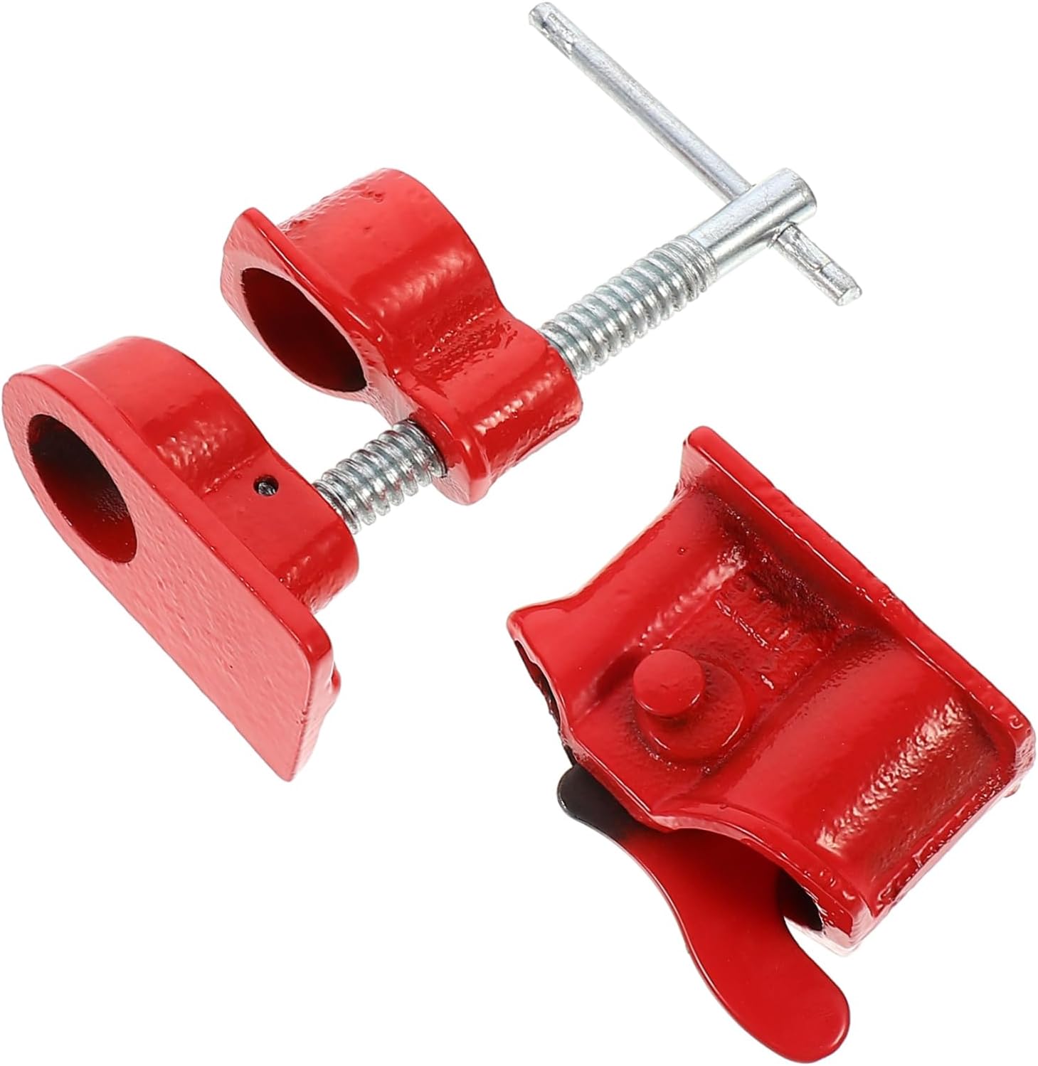 Woodworking Clamp Tool Wood Gluing Clamp Carpenter Tool Cast Iron for Pipe