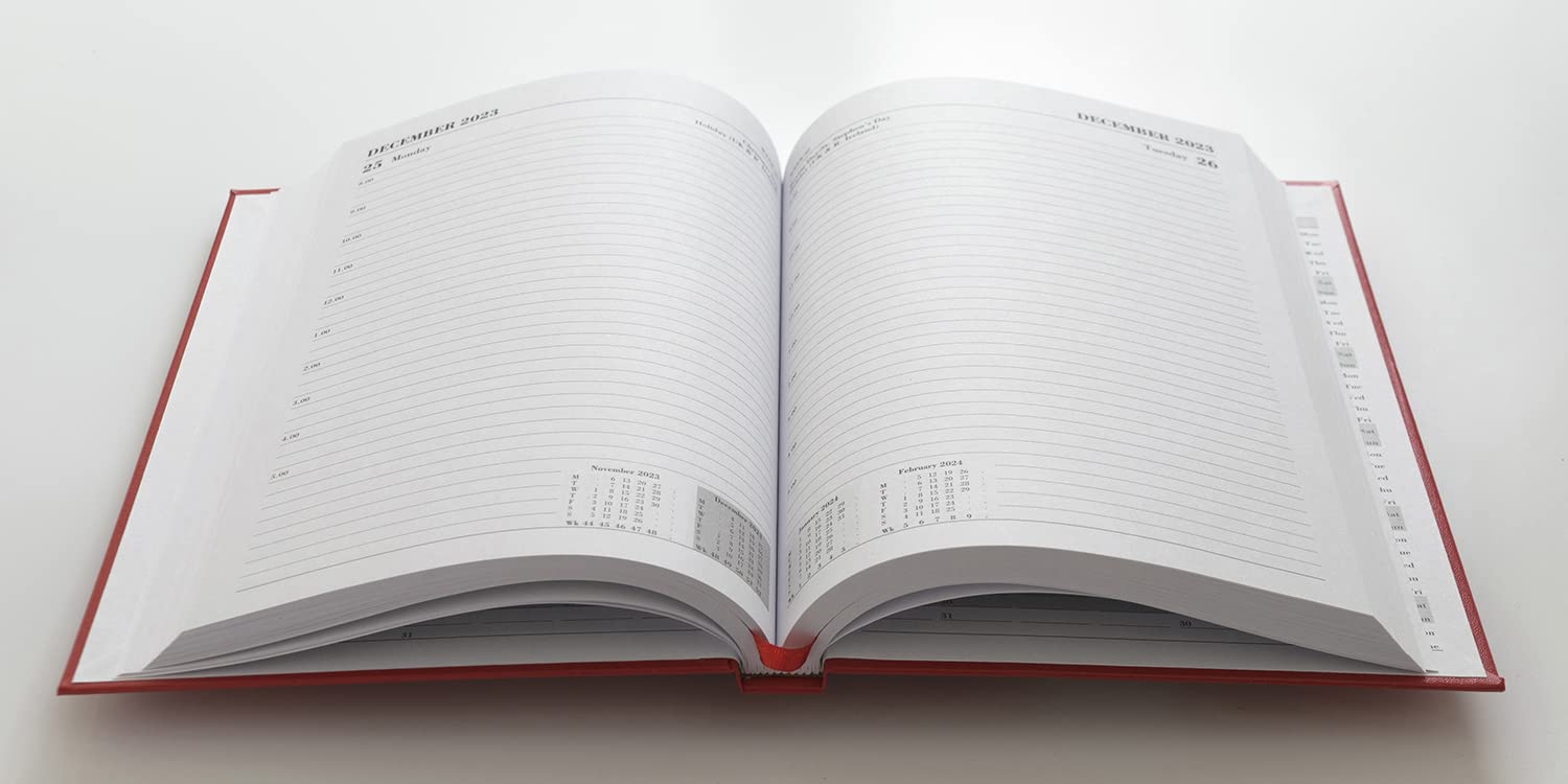 IMPRINT - Agenda Académica 2025-2026 A5, Planificador Diario De Medio Año (página Por Día), Organizador De Estudiantes Y Profesores Con Horario, Fechas De Término Y Notas (verde Lima