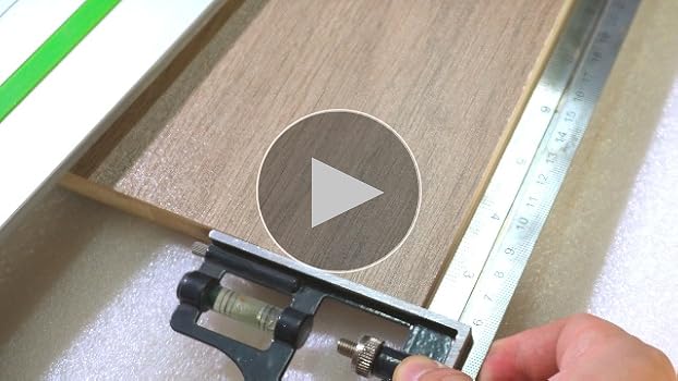 GOINGMAKE Adjustable Angle Track Saw Square with -60° to 60