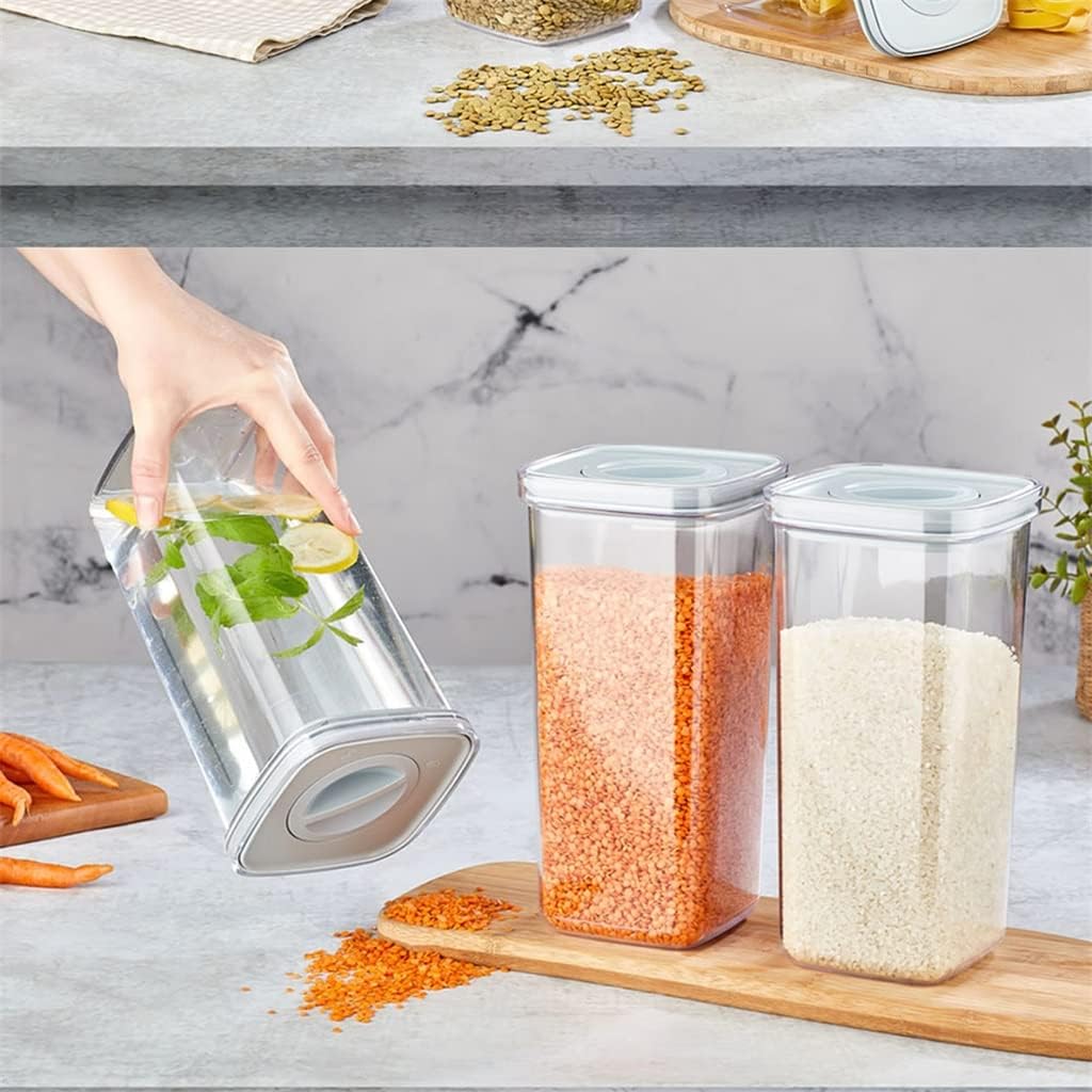 Kitchen Lock Storage Container Food Storage Bottle Spice Bulk Cereal Sugar Bowl Home Convenience Box Sealed