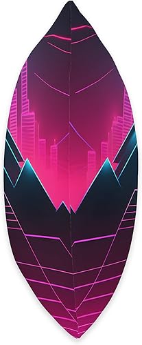 Miniatura 2 de PP Accessories Retrowave 80s Vaporwave Synthwave Throw Pillow, 18x18, Multicolor