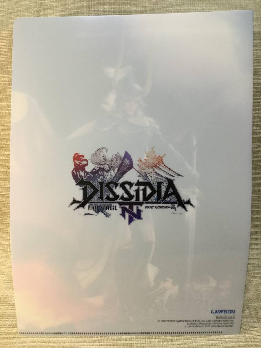 ディシディアNT ファイナルファンタジー クリアファイル 15枚 新品 未