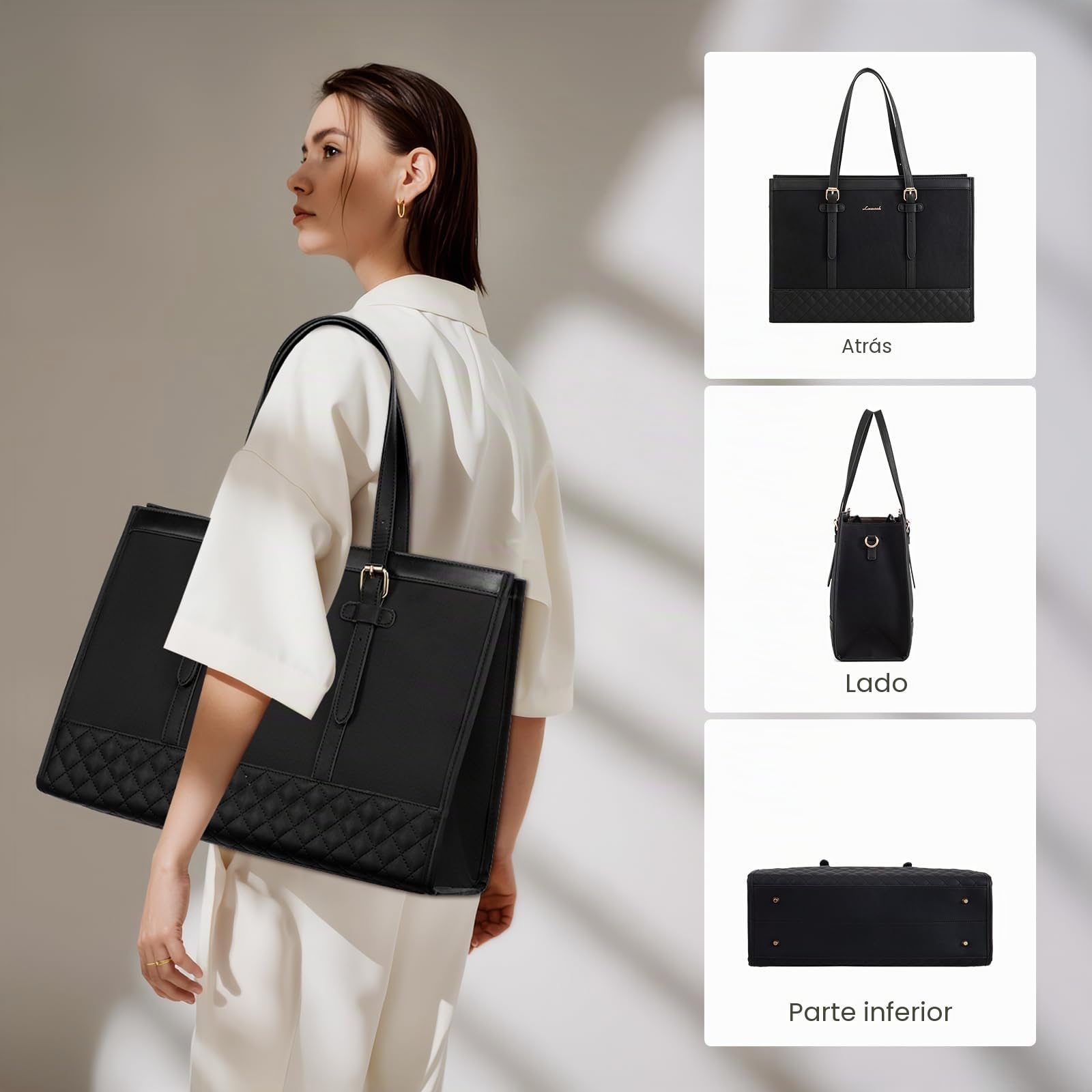LOVEVOOK Bolsa para laptop para mujer