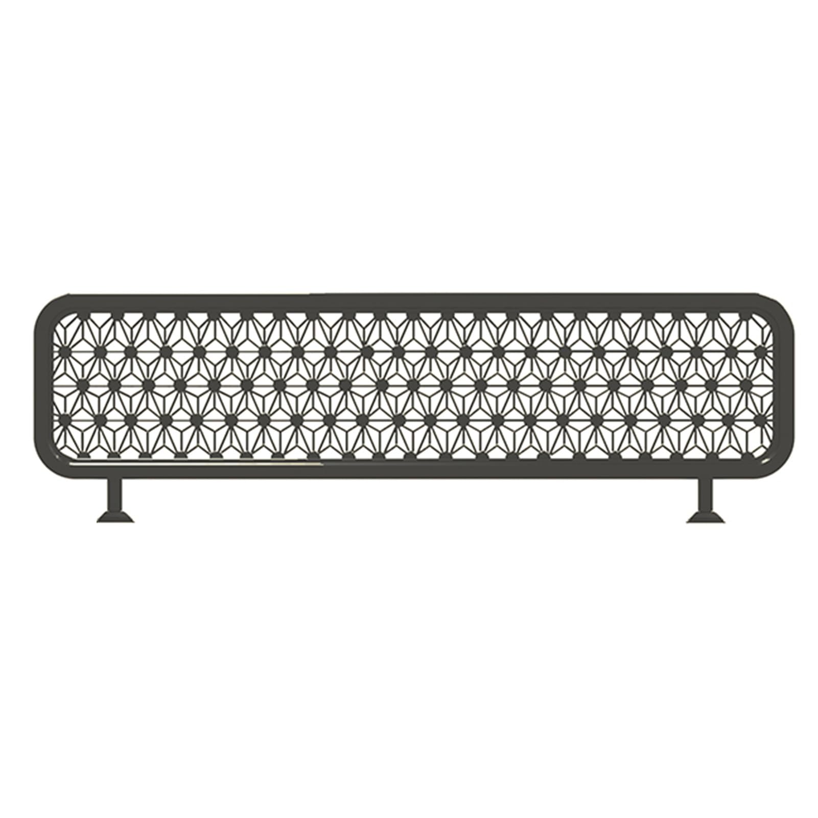 KLGFBDC Dividers For Dining Areas, Semi-privacy Dining Space Decorative Partitions, Ironwork Restaurant Hotel Countertop Raised Divider, 30cm Low Screen (Color : Black-B, Size : 70cm)