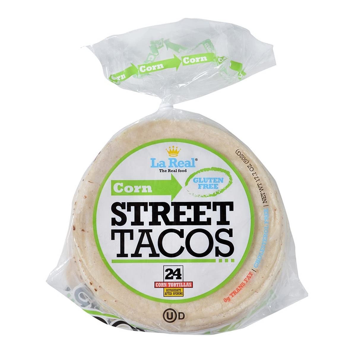 La Real, Tacos Street Corn, Pack of 18