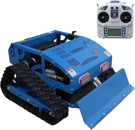 Remote Control Track Lawn Mower with Snow Plow Remote Control Track Lawn Mower with Snow Plow