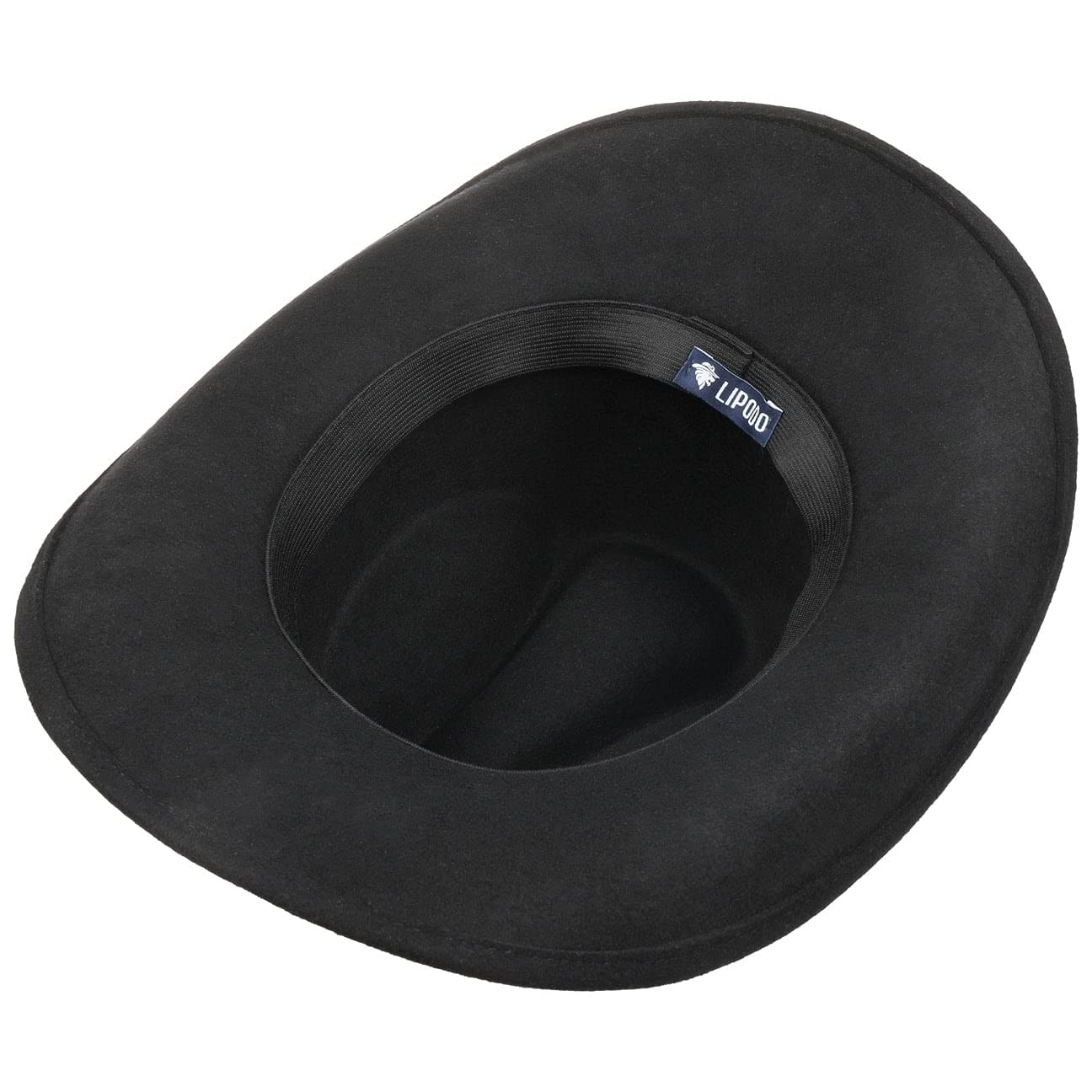 Lipodo Horses Chapeau Cowboy en Feutre Fabrique en Italie Homme Automne Hiver