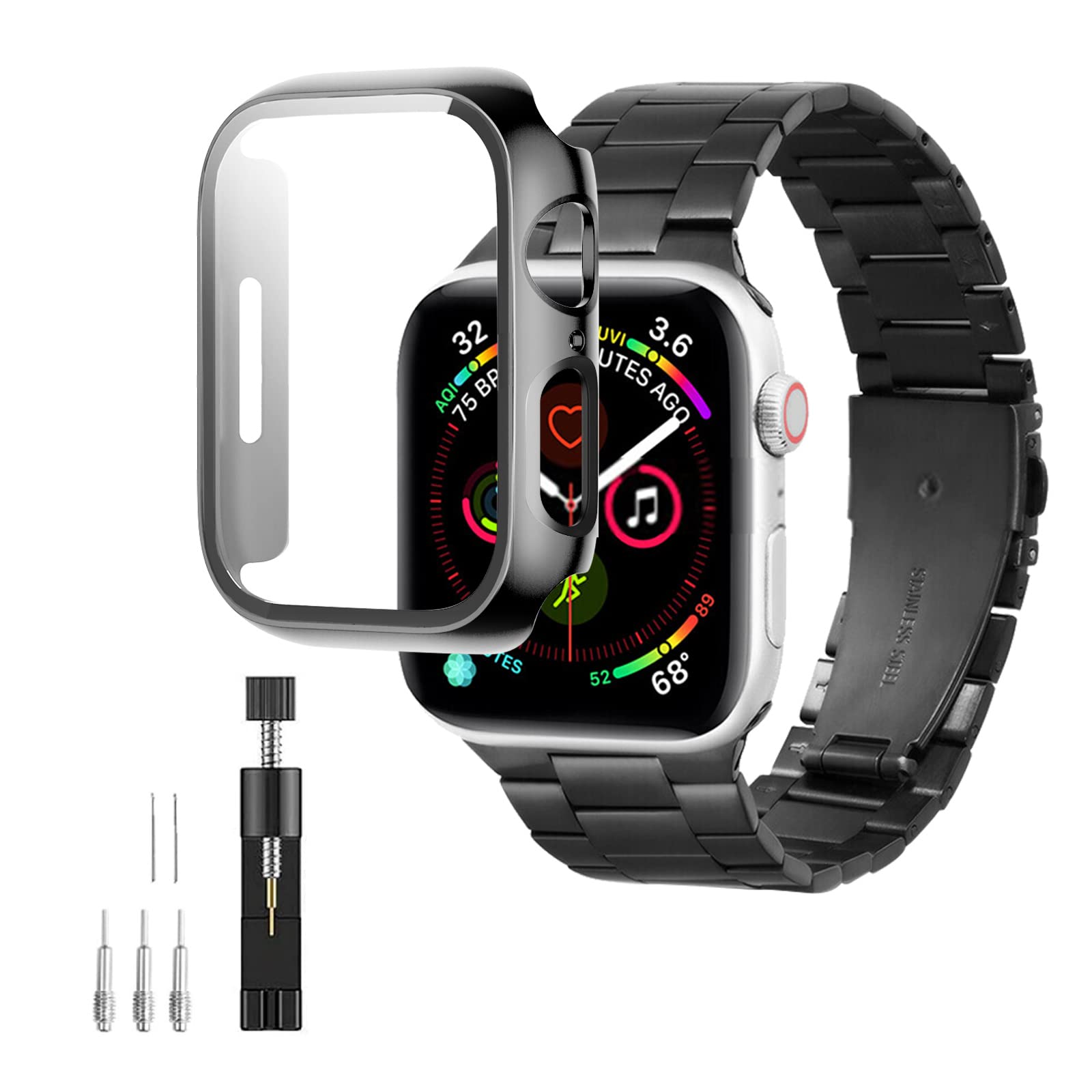 Amazon.co.jp: DYAOLE Apple Watch バンド ステンレス