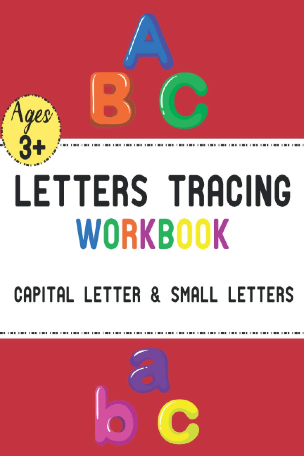 Buy letters Tracing Workbook capital letter & Small letters Practice