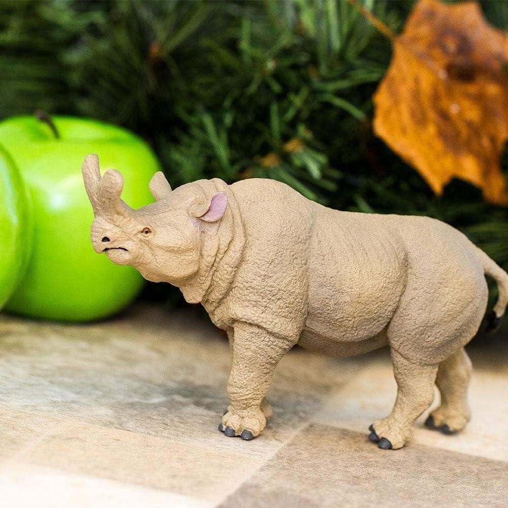 Safari Ltd. Megacerops Figurine - Detailed 6.5" Prehistoric Figure - Educational Dinosaur Toy for Boys, Girls and Kids Ages 3+