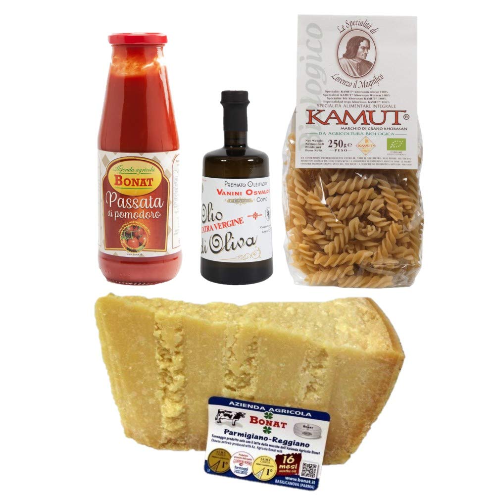 Buy Italian Dinner Box 250g Fusilli Kamut Morelli + 1 kg Parmigiano