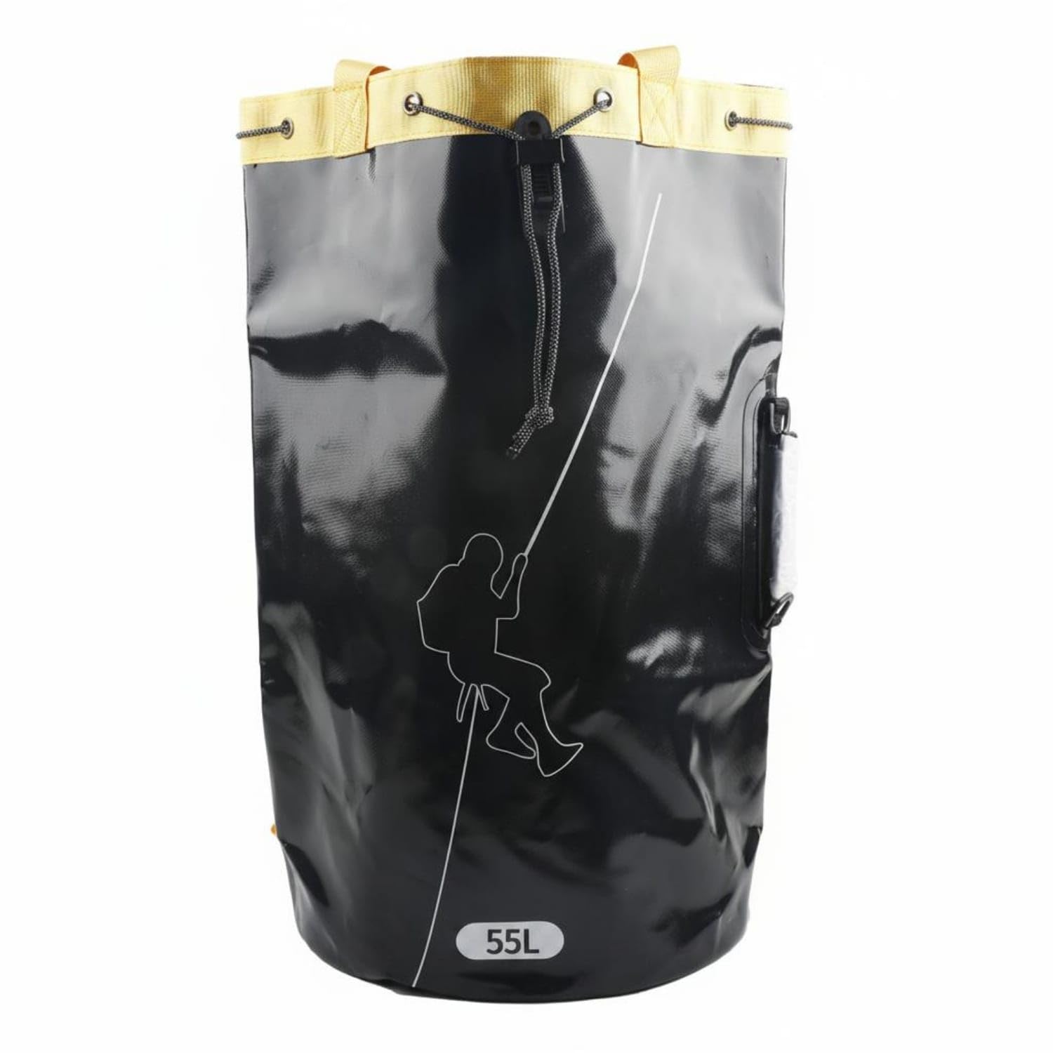 Drawstring Closure Rope Storage Backpack Drain Hole 55L ABS | Carry Options Practical ABS 55L-picture-15