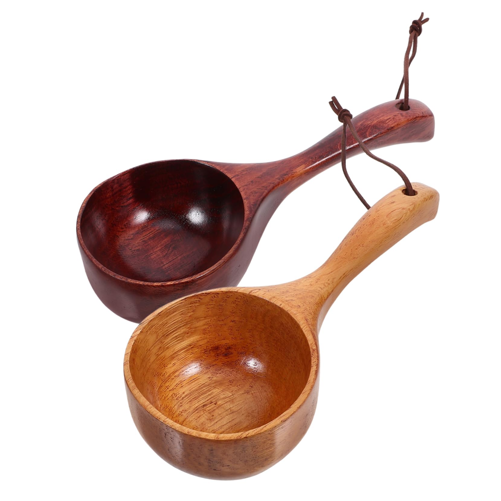 MAGICLULU 8 Piezas Cuchara De Arroz Japonesa Cucharón De Baño Cucharón De Riego Cucharón Para Servir Sopa Cucharón De Avena Cucharón De Sopa Cucharón Cuchara De Sal De Baño De Madera