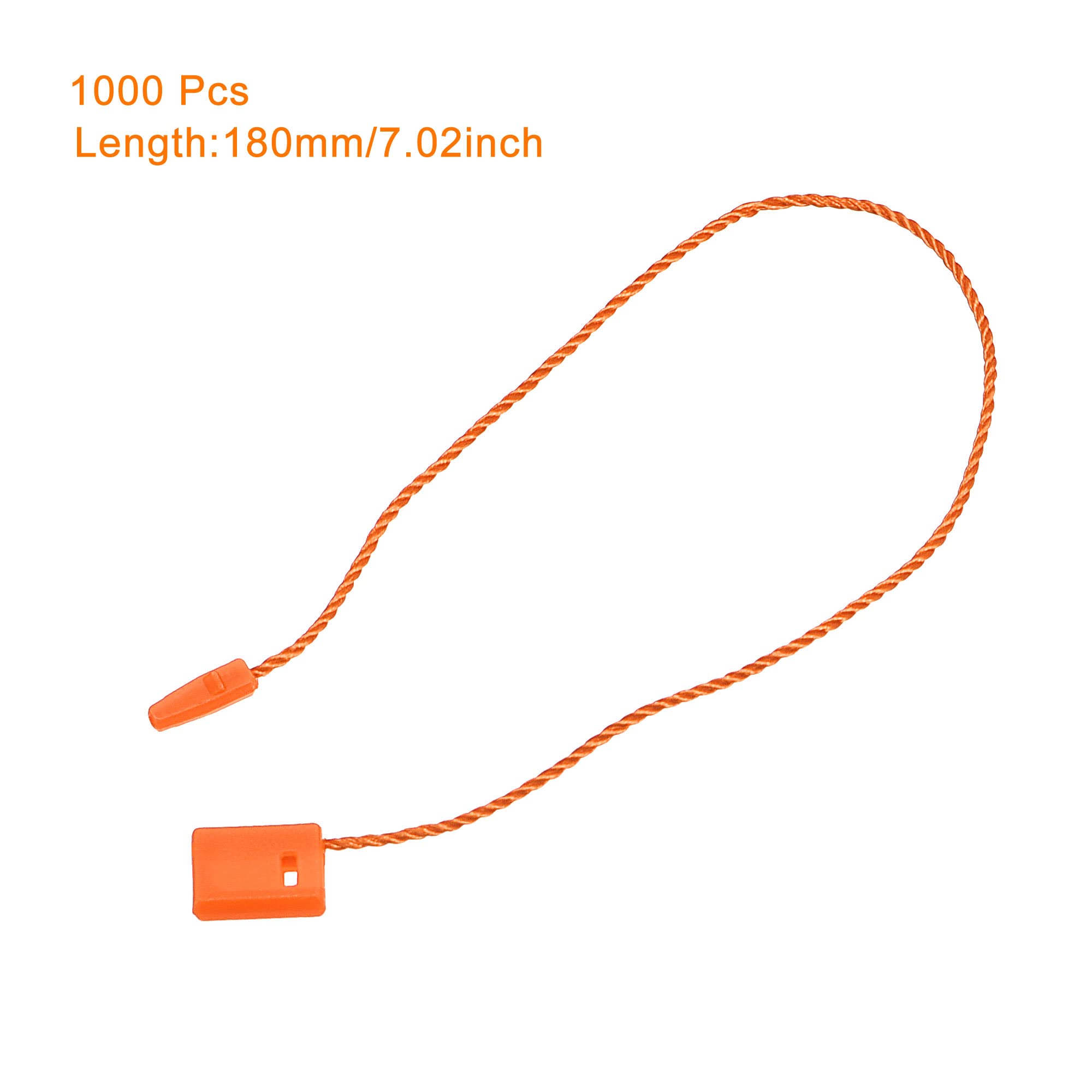 Amazon | uxcell ハングタグストリング スナップロックピン