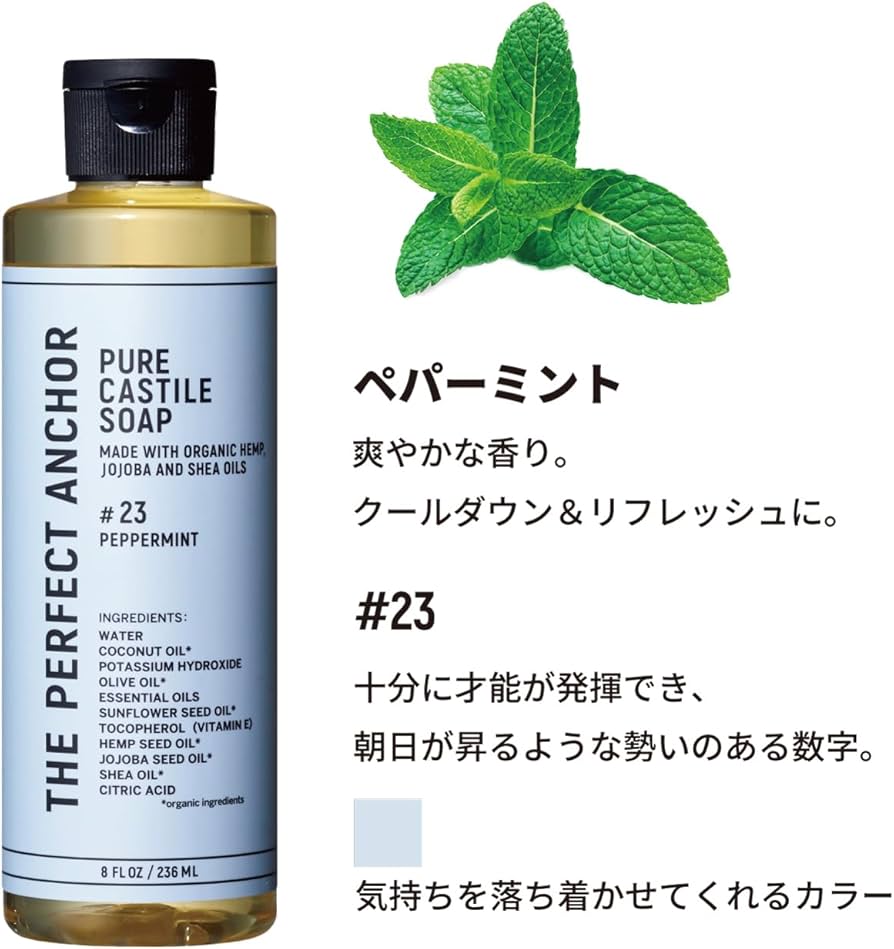 Amazon.co.jp: ザ・パーフェクトアンカー ピュアカスチールソープ
