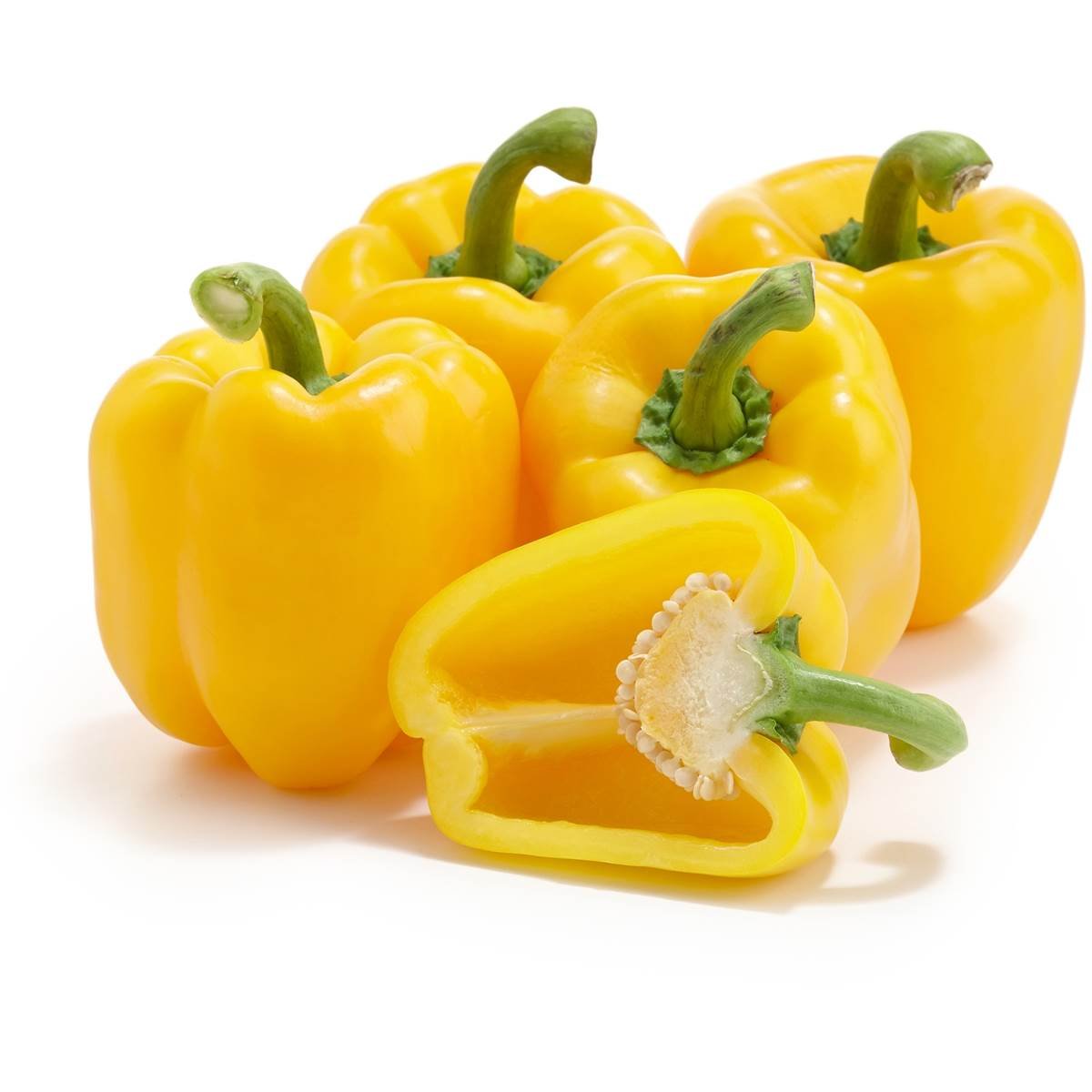 Golden Hills Farm Hybrid Capsicum Yellow | Bell Pepper/Sweet Pepper Seeds | Imported Seeds | F1 Hybrid 40+ seeds (B095MD9LKZ) Amazon Price History, Amazon Price Tracker
