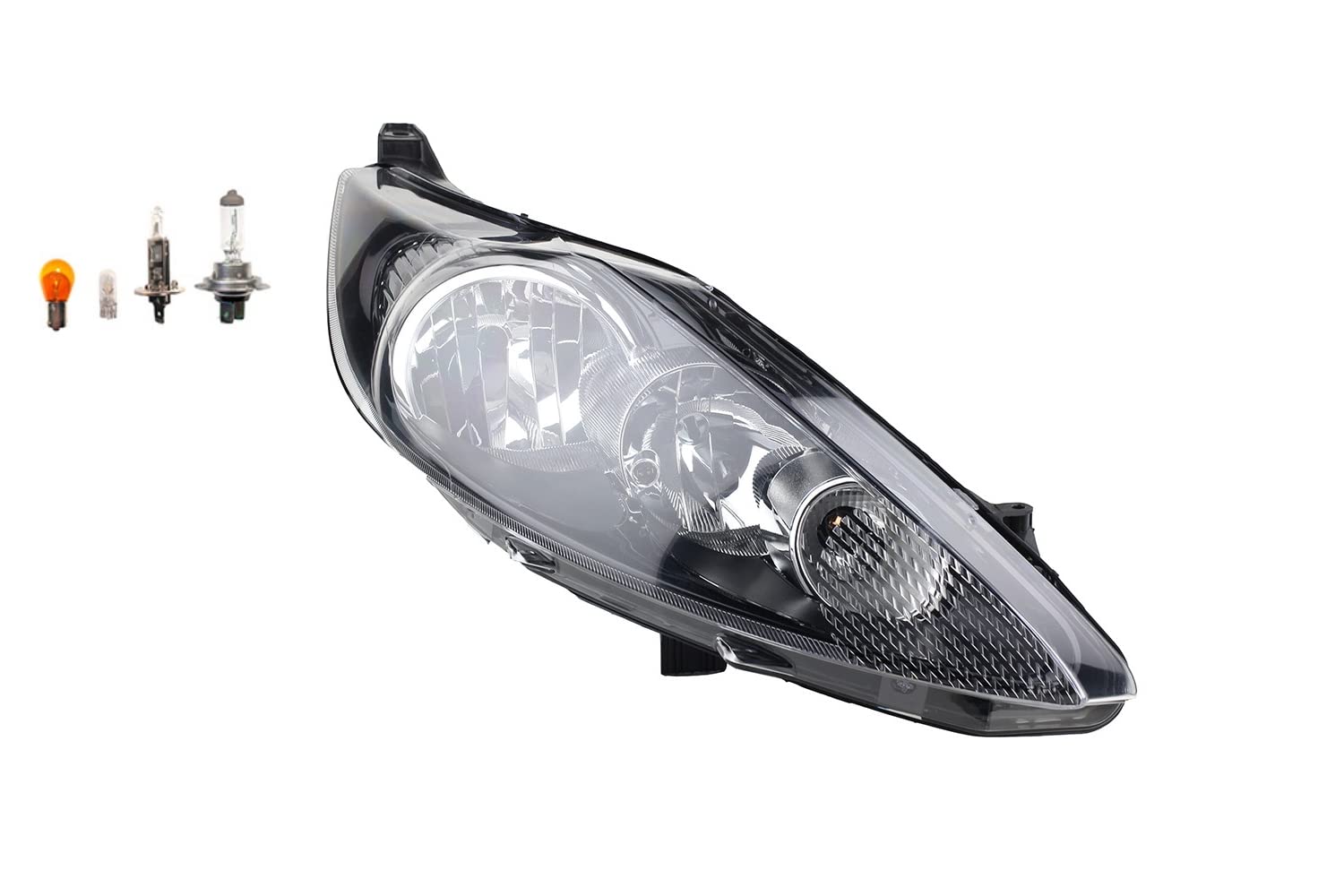 Johns Faro alogeno adatto a Ford Fiesta 08 10/08-11/12 Lampadina destra