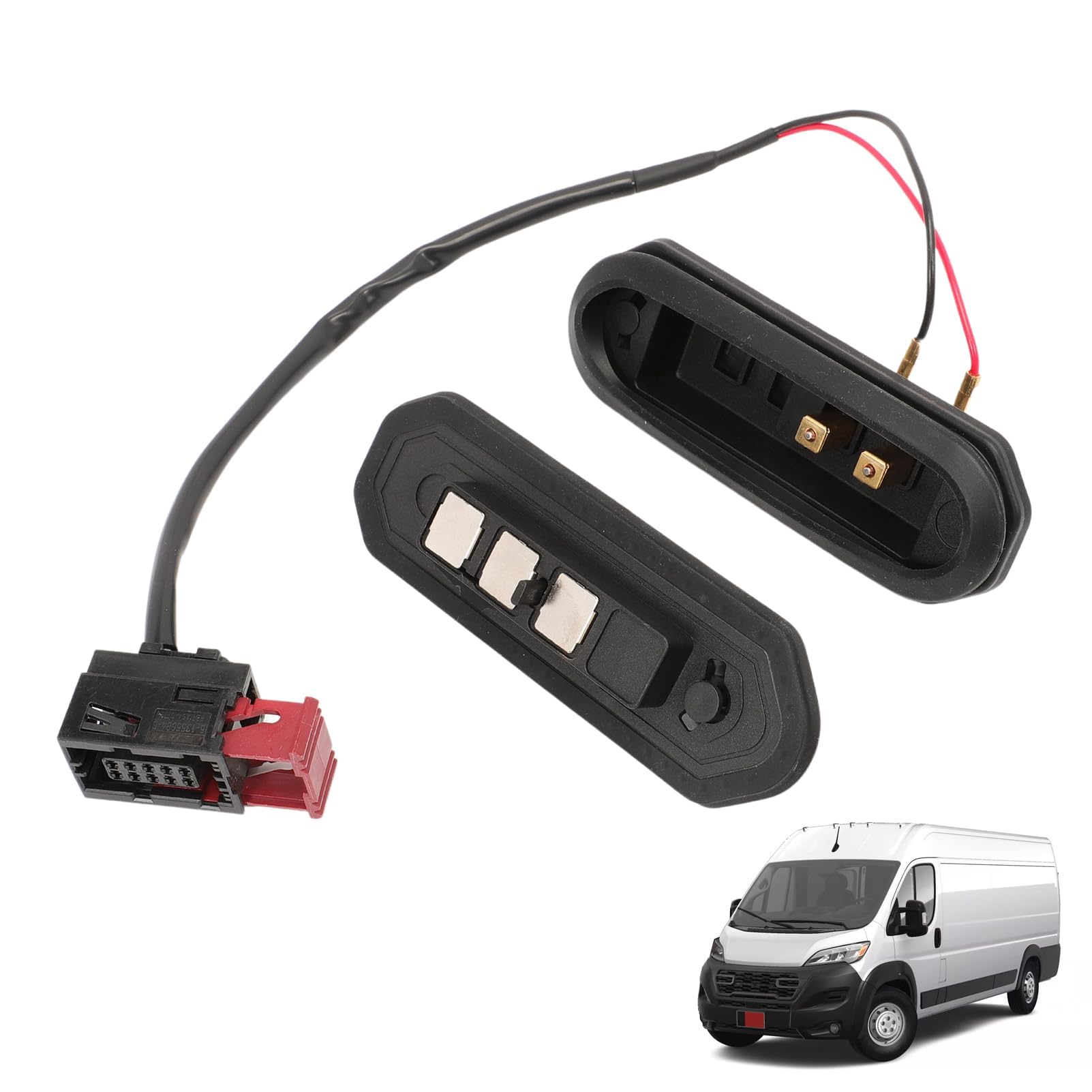 Interruttore Contatto Porta Scorrevole con Cavo per Ducato Boxer Jumper dal 2006 1348483080 6365C5 Interruttore Porta 3+1 Pin 6737571065