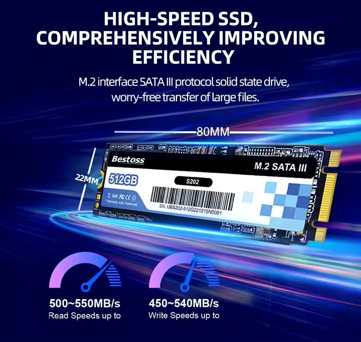 内蔵型SSD M.2SATA SSD BESTOSS S202 1TB Bestoss M.2 SATA 3.0 2280 フル容量 120GB 128GB 240GB 256GB 480GB
