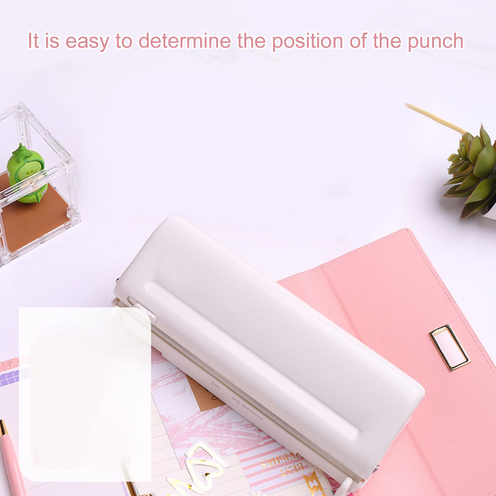 Manual Binding Machine for A4 A5 Hand Operated Booklet with Quiet Punching, 10-Sheet Capacity, Compatible with B5 A6 A7 Paper Sizes - Image 3