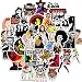 YZFCL Hip Hop Rock Punk Maleta Trolley Pegatina Guitarra Música Graffiti Coche Pegatina 50pcs