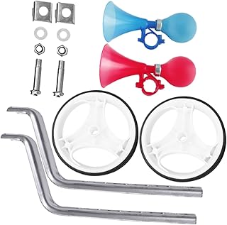 VANZACK 1 Conjunto De Rodas De Substituição Para Treinamento De Bicicleta Infantil Rodas De Treinamento Para Crianças Acessórios De Bicicleta Para Crianças Roda Estável Ciclismo