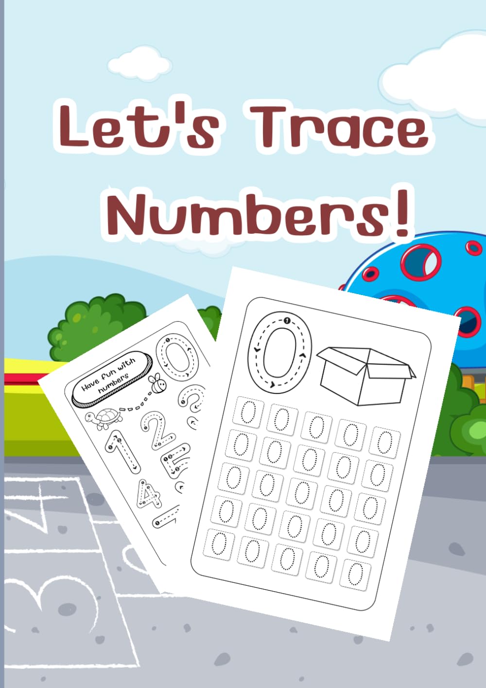 Number Writing Practice for Preschoolers: Number Tracing Book for Kids Ages 3-5