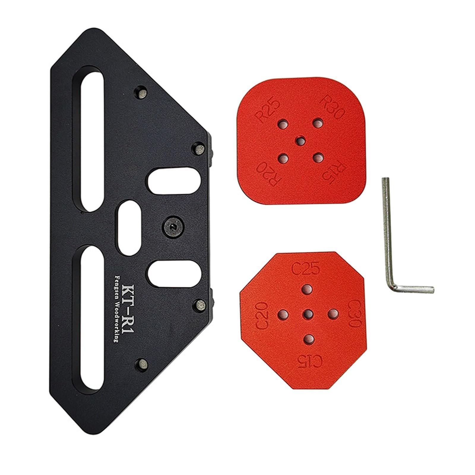 Herramienta de corte de plantilla de posicionamiento de arcos precisos, accesorios de carpintería de aluminio, guía esencial, guía de arcos precisos