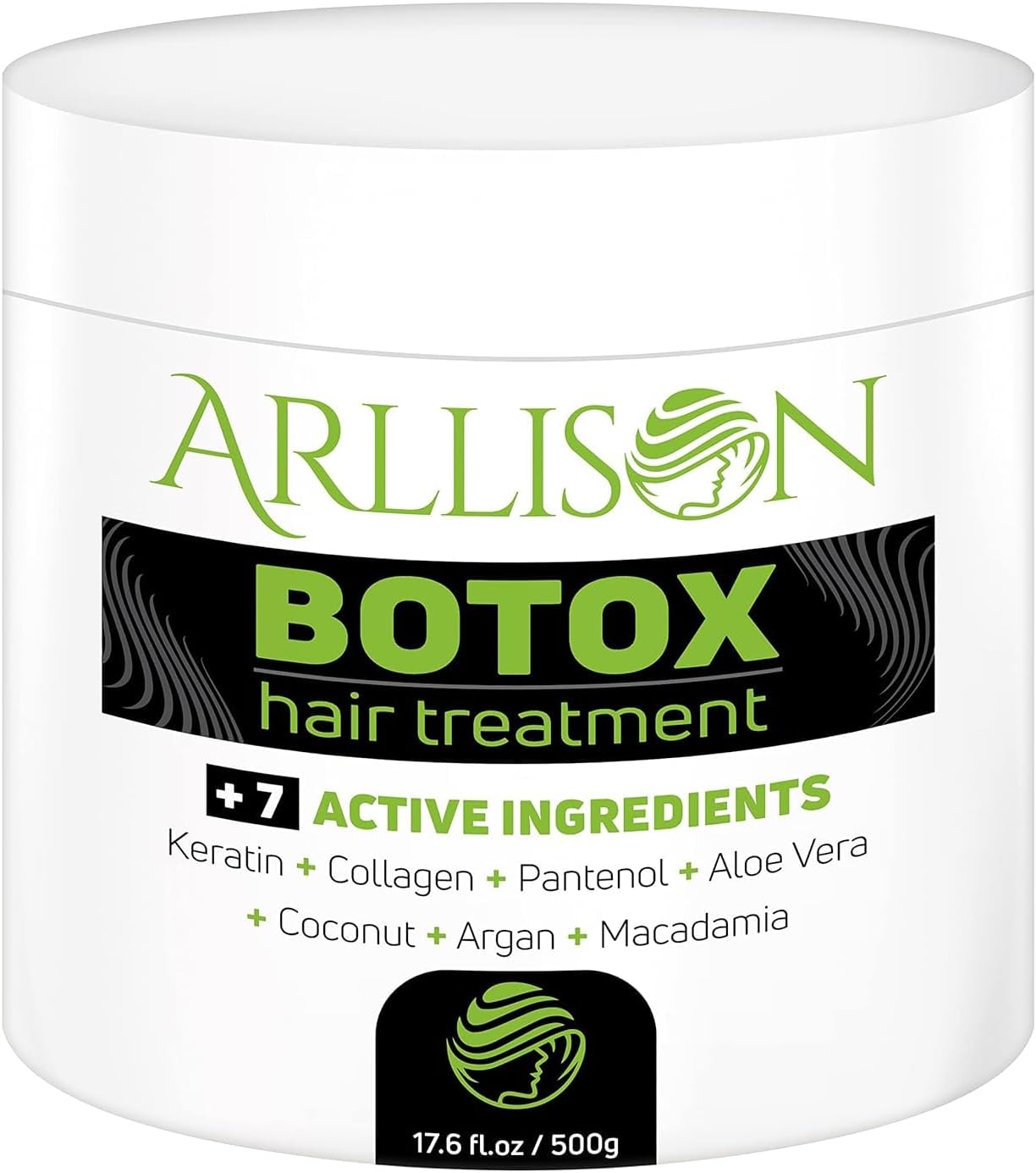 Collagen Hair Mask Keratin Treatment for Damaged Hair, Deep Conditioner for Dry Hair with Coconut and Argan Oil, Moisturizing and Hydrating Hair Mask for All Hair Types