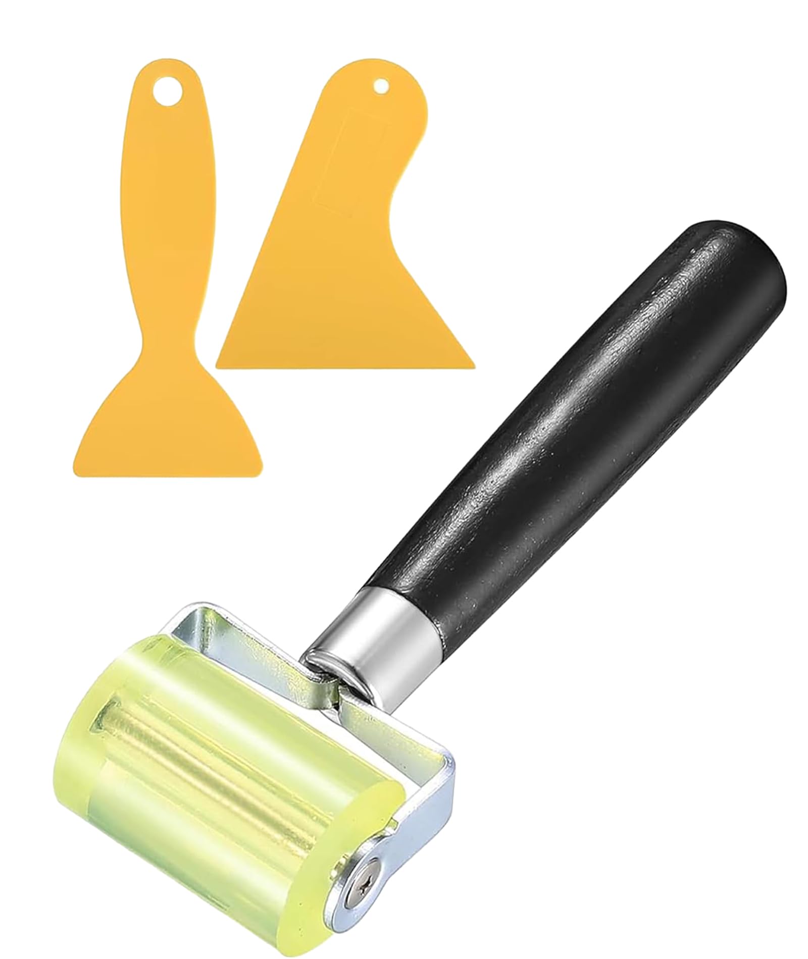 3PCS Sound Deadening Roller, Damping Sheet Application Tool, Car Damping Installation, Noise Reduction Roller with Squeegee Set, Home and Office Soundproofing Equipment-picture-22