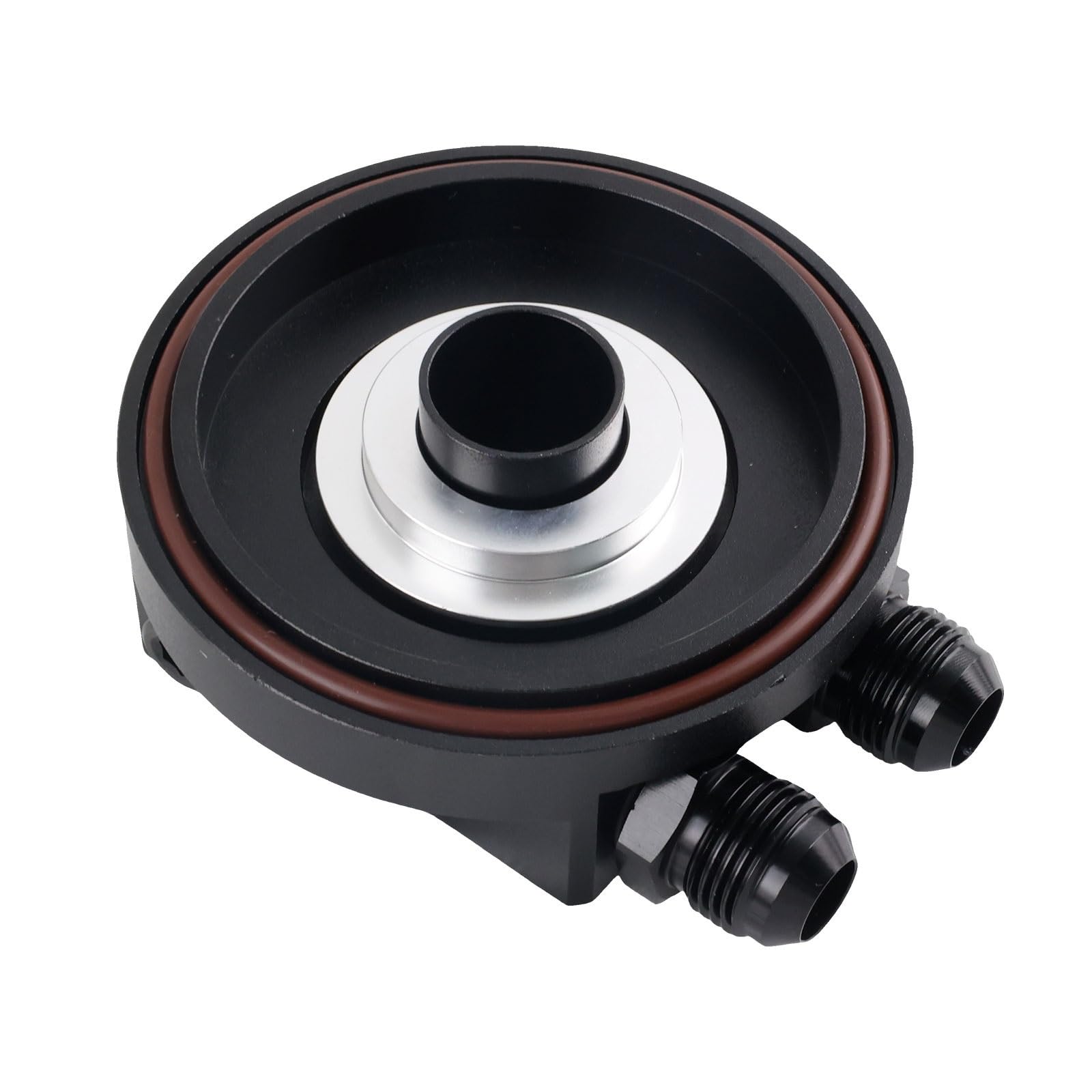 Radiatore olio Radiatore Tappo Filtro Olio Motore Con Raccordi Radiatore Olio Adatto Per BMW M50 S50 S52 S54 E36 E46 Coperchio Adattatore In Alluminio 11421711075