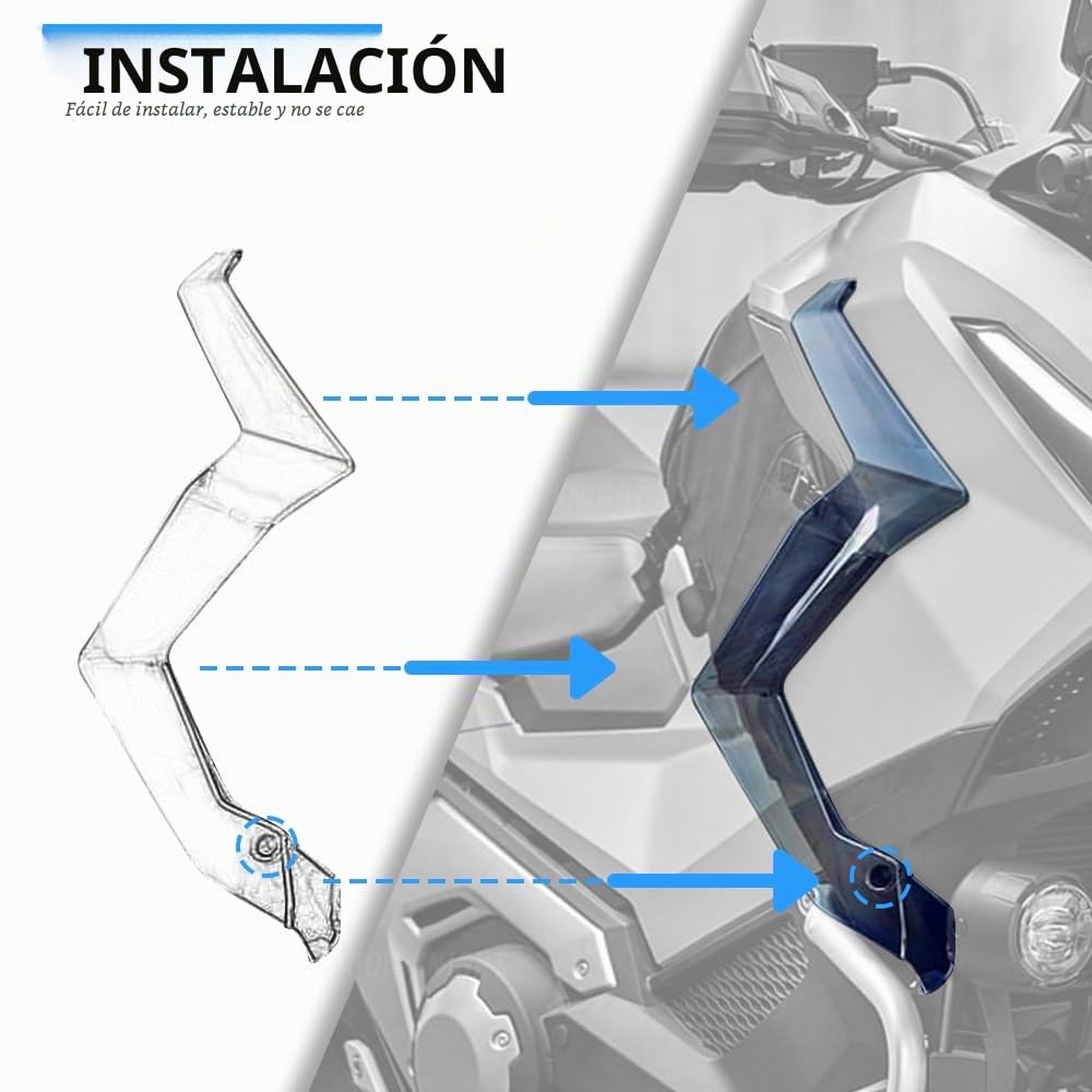 para Honda X-ADV 750 XADV V3 deflectores de piernas Alerones Laterales | Mercado