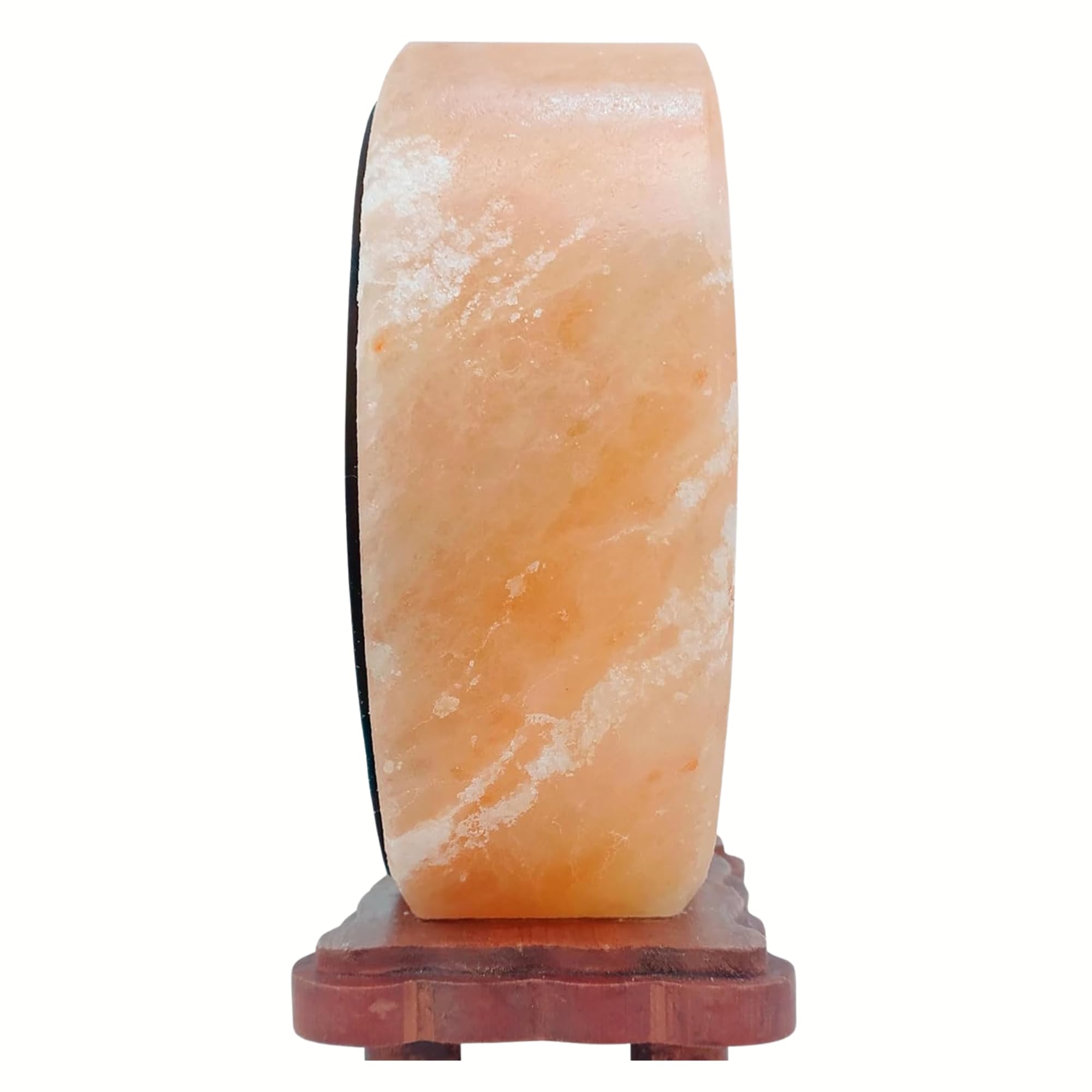 Lampada Di Sale Rosa Dell'Himalaya - Albero Della Vita - 3-4 Kg, 20 Cm - Luce Calda E Benefica