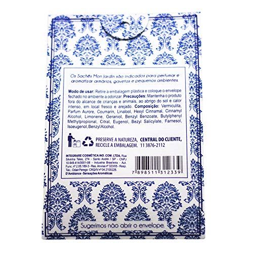 Sachê Perfumado D´Ambiance Azul 10g