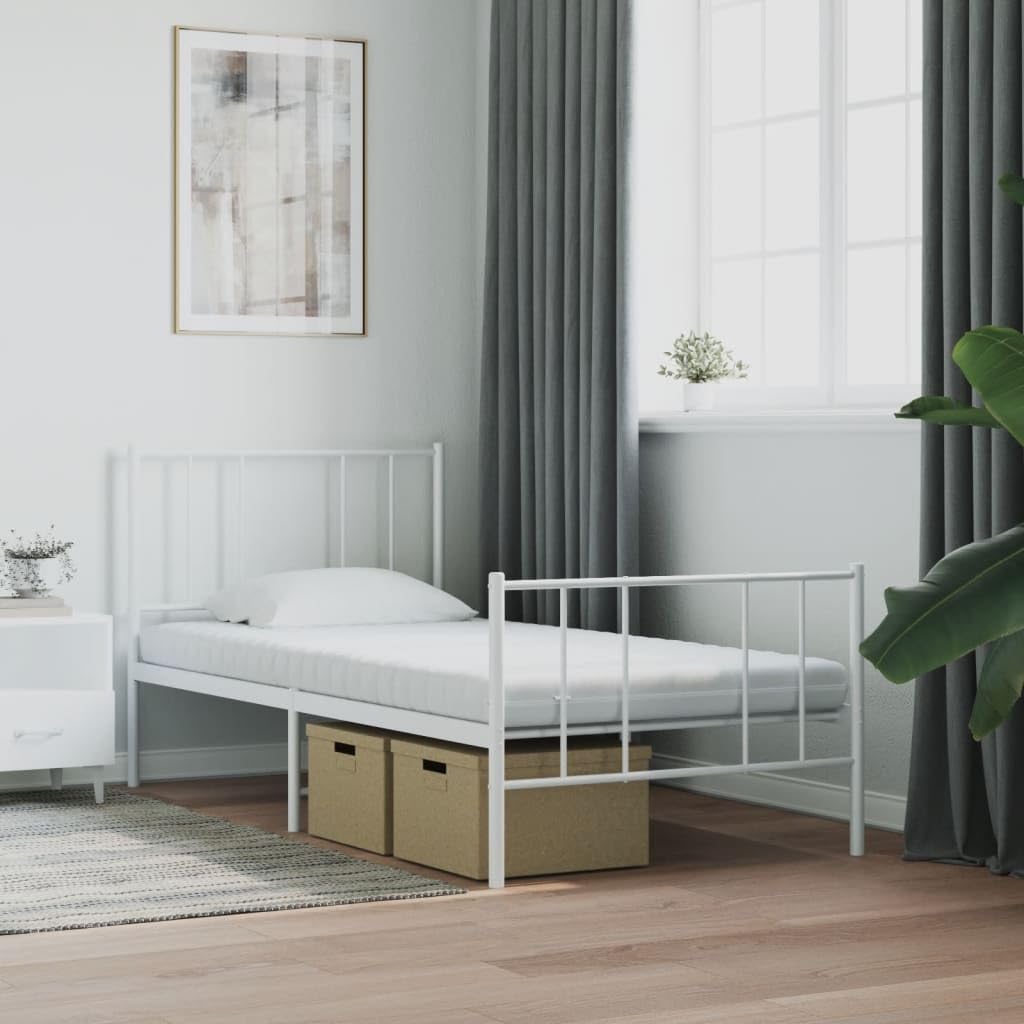 Materac piankowy 90 x 200 cm 7-strefowy 20 ILD | 3-warstwowa konstrukcja, pianka PU 24D, obicie w kolorze brzoskwiniowo-różowym, odciążające