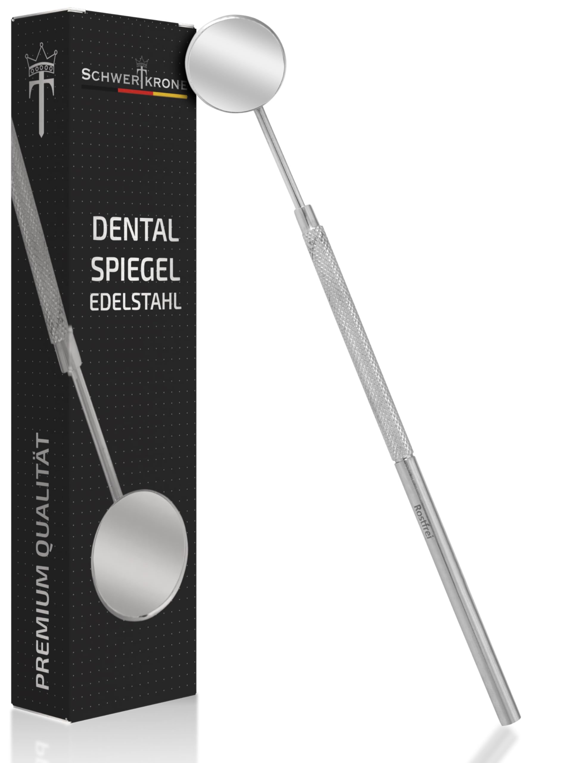Schwertkrone Espejo dental para boca tamaño 5 acero inoxidable