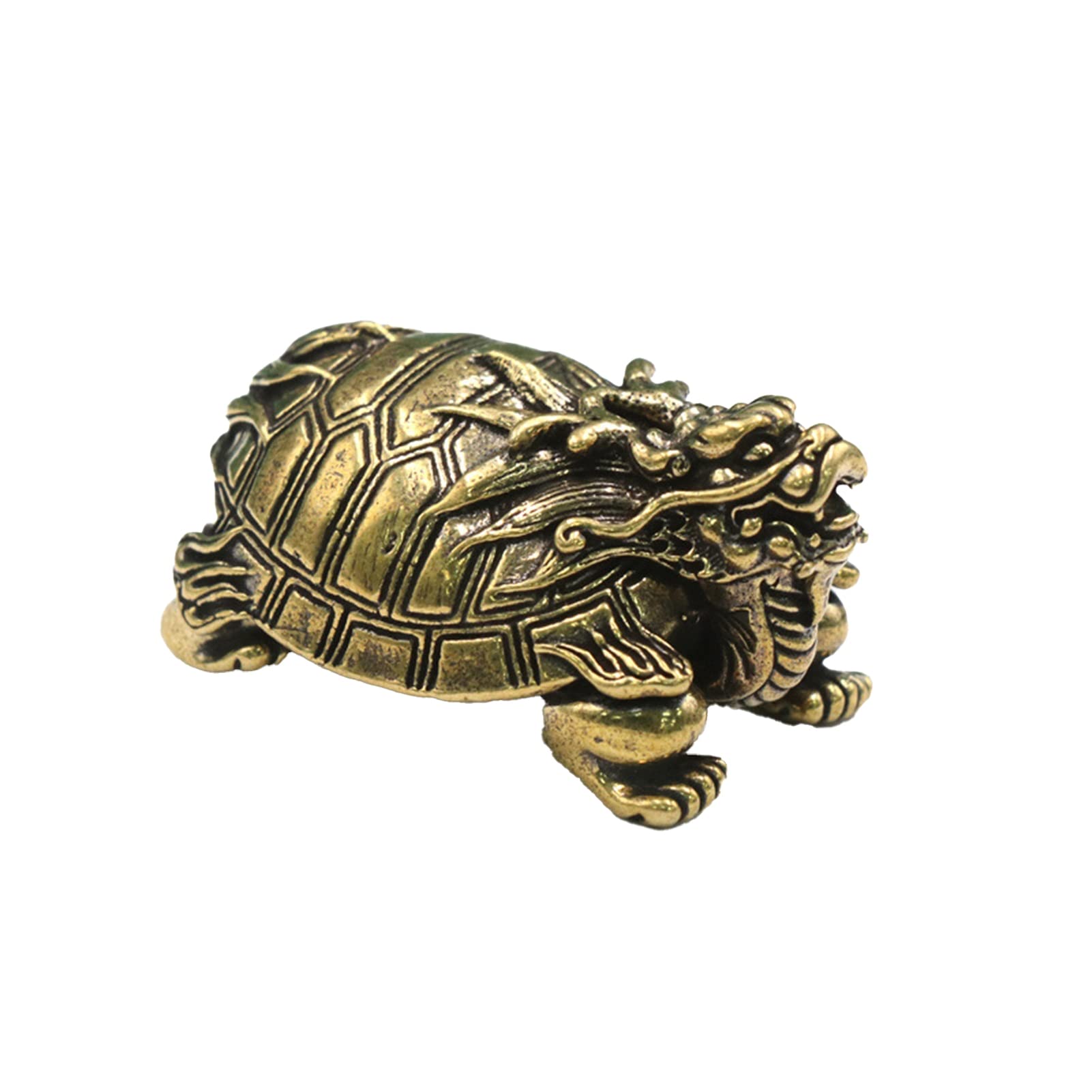 dragonaur-home decor Dragon Turtle Sculpture Reusable Geometric Style Animal Figurine Innovative Anti-fade 1