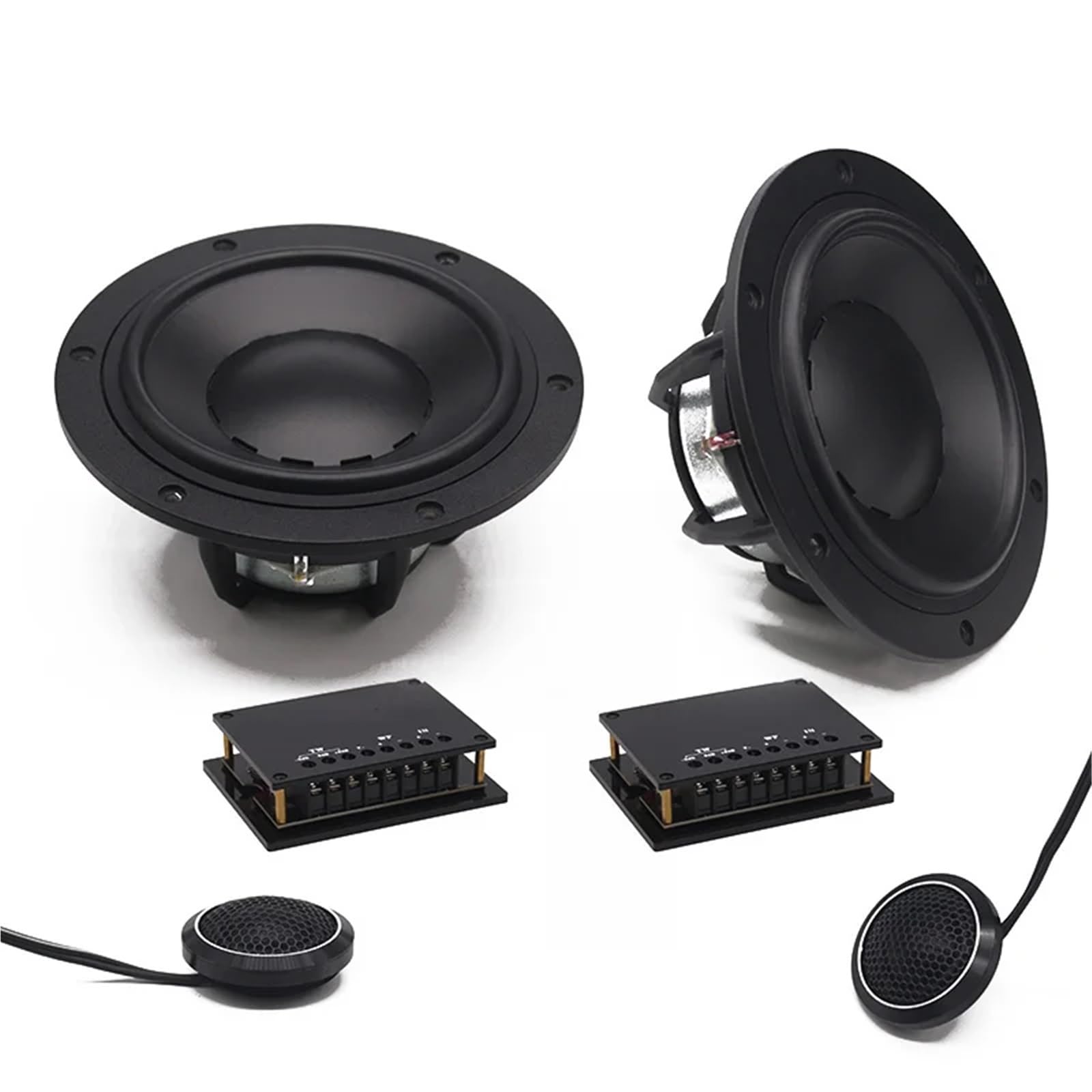 Głośnik Car Audios Pasuje do Sennuopu P65 Automotive 16Cm Głośnik samochodowy Głośniki wysokotonowe Bass 2 Way Car Współosiowy Hifi Pojazd Drzwi Subwoofer