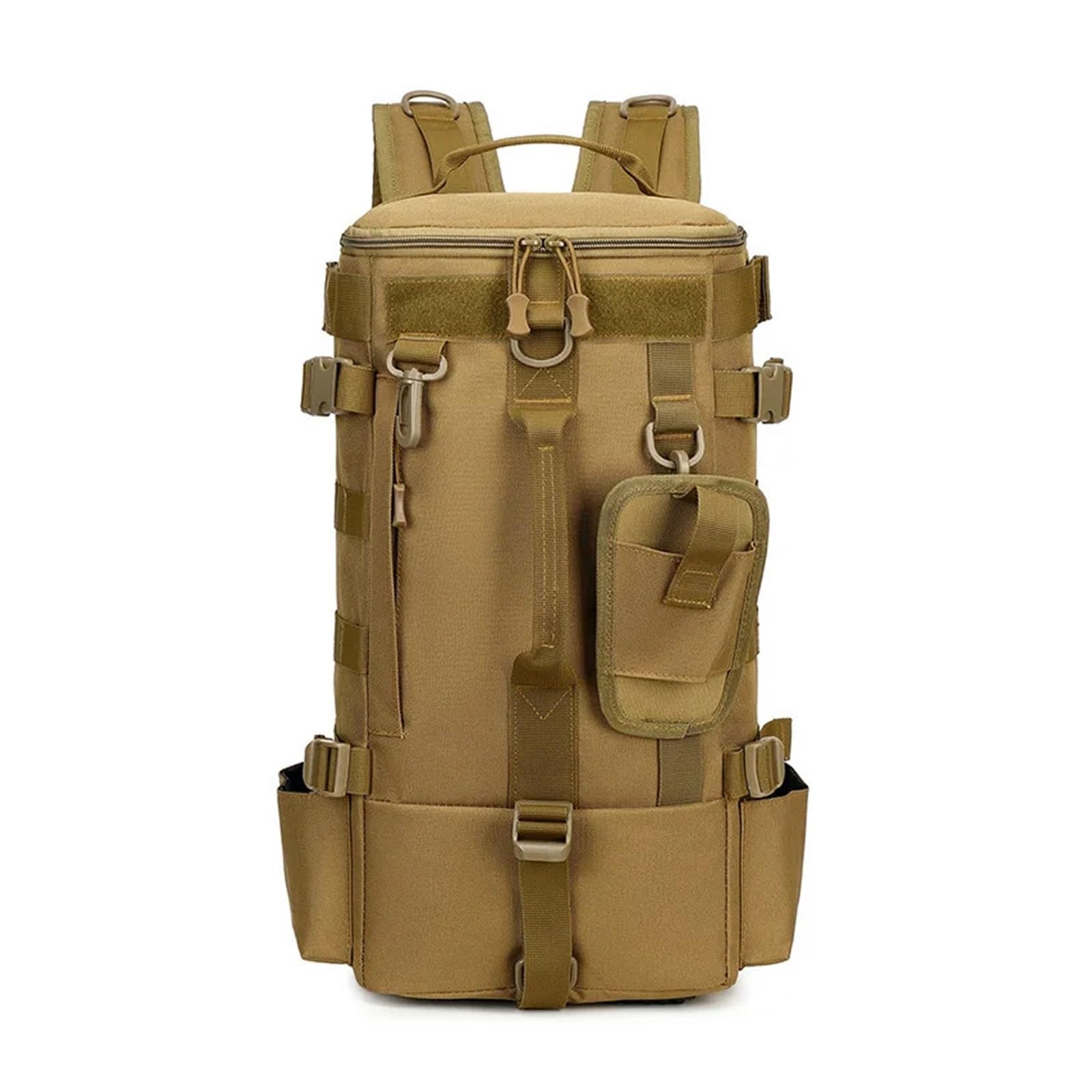 Mochila multifuncional for aparejos de pesca, acampada y senderismo(Khaki)