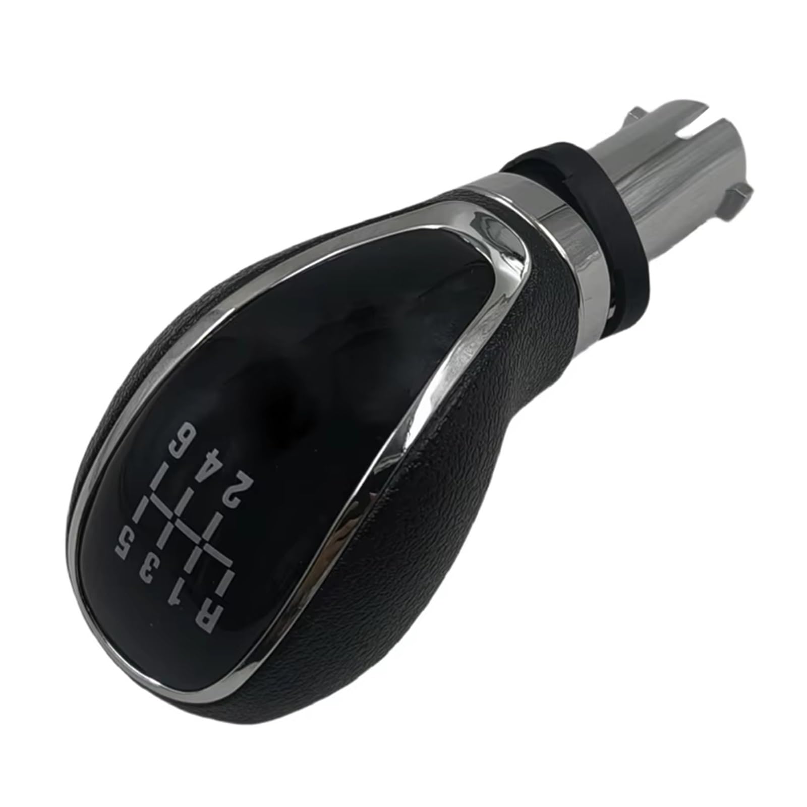 OUVECR Car Shift Gear Knob Handle for Vauxhall for Opel for Mokka (J13) 2012-2019 5 6 Speed Gear Shift Knob Lever Gearbox Shifter Gear Shift Cover(6 Speed)