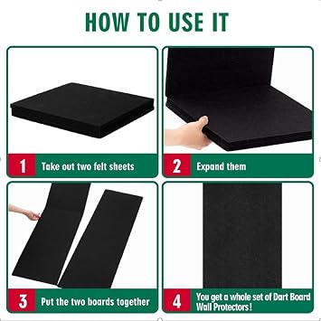 Dart Backboard Wall Tiles Dartboard Surround Protector