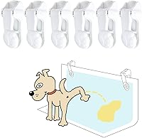 Vista 1 de Soporte de almohadilla para orina de perro con paredes (paquete de 6) para almohadilla de Wee Wee Wee de tamaño pequeño y grande, soporte