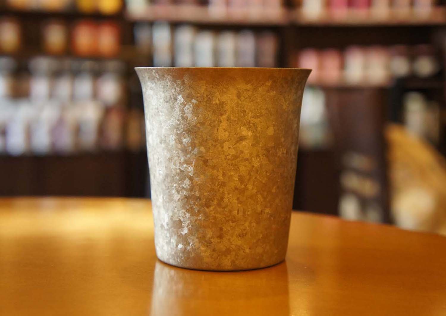 Amazon.co.jp: HORIE 新潟県燕産 チタン2重タンブラー 窯創り 広口  