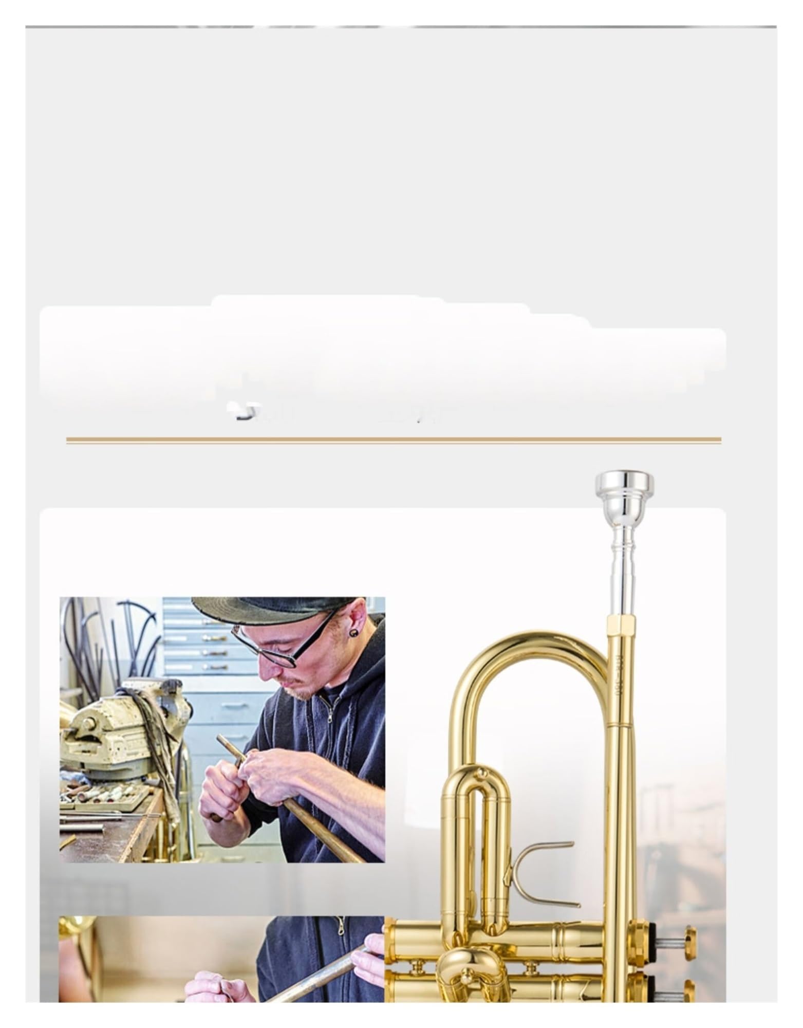 trąbka instrument Złoty medal egzaminu zawodowego na instrument trąbkowy B