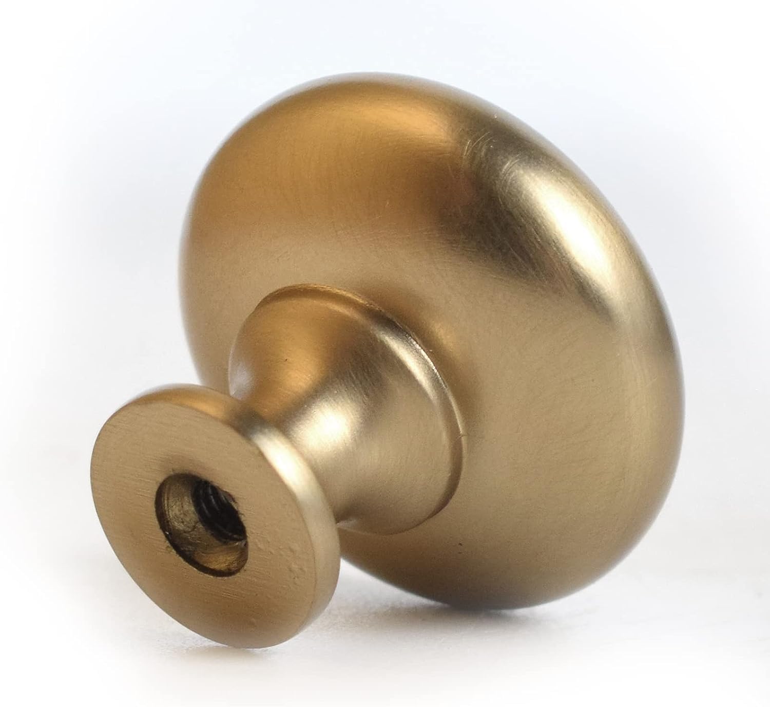 KHTUMEWARE-88304CB20 Round Knob, Champagne Bronze, 1-1/4 in (32 mm), 20-Pack in Champagne Bronze — KHTUMEWARE