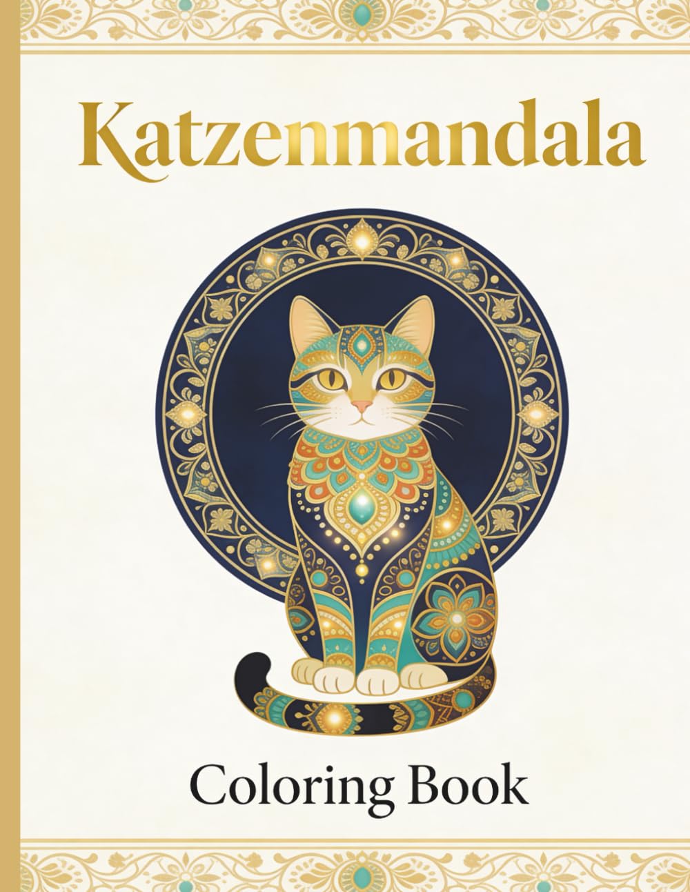 Katzen Mandala Ausmalbuch: 30 Entspannende Motive | Anti-Stress Malbuch für Erwachsene & Jugendliche | Achtsamkeit & Stressabbau | Softcover (Tier ... für Erwachsene – Entspannung & Kreativität)