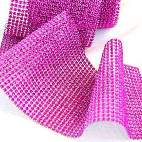 EliteKoopers 120mm Diamante Sparkly Rhinestone Effect Mesh Ribbon For Cake Trim