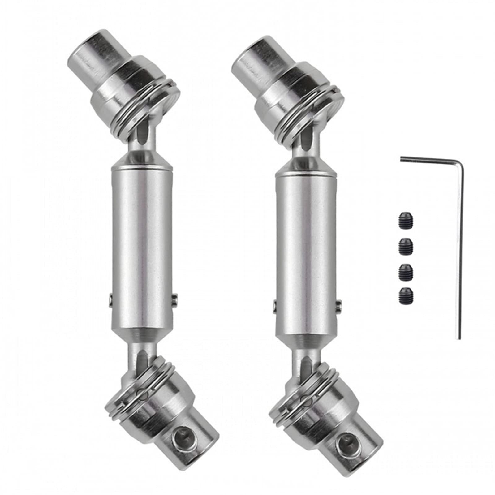 Eje de Transmisión Metálico para Coche RC, Motor 370, Soporte de Motor de Aleación de Aluminio, Disipador de Mecanizado por CNC, Negro
