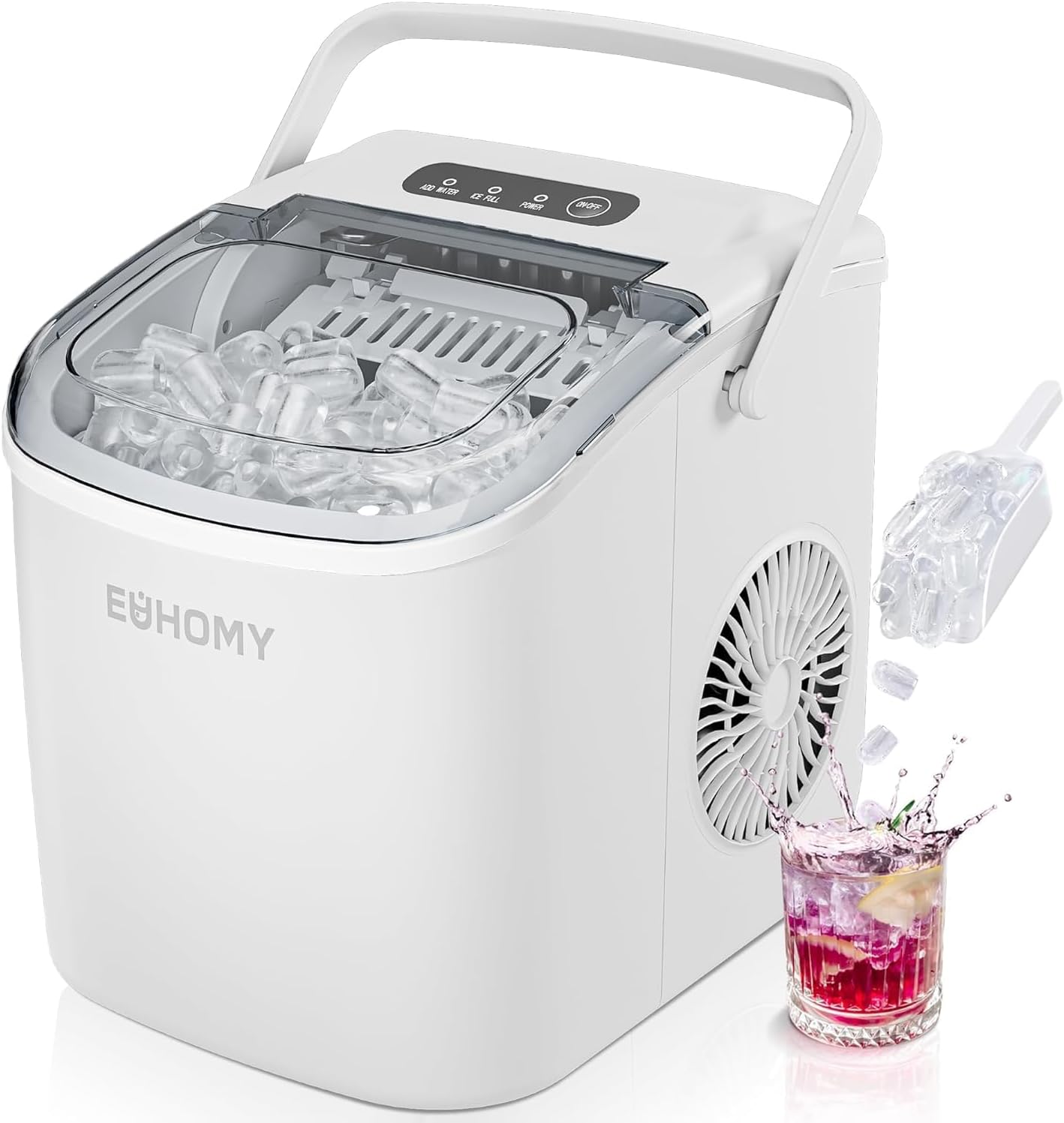 Hot Deals Today πΊπΈ – EUHOMY Countertop Ice Maker Machine with Handle, 26lbs Per Day, 9 Ice... Hot Deals Today πΊπΈ – EUHOMY Countertop Ice Maker Machine with Handle, 26lbs Per Day, 9 Ice...